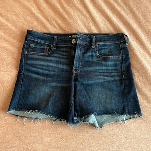American eagle midi shorts